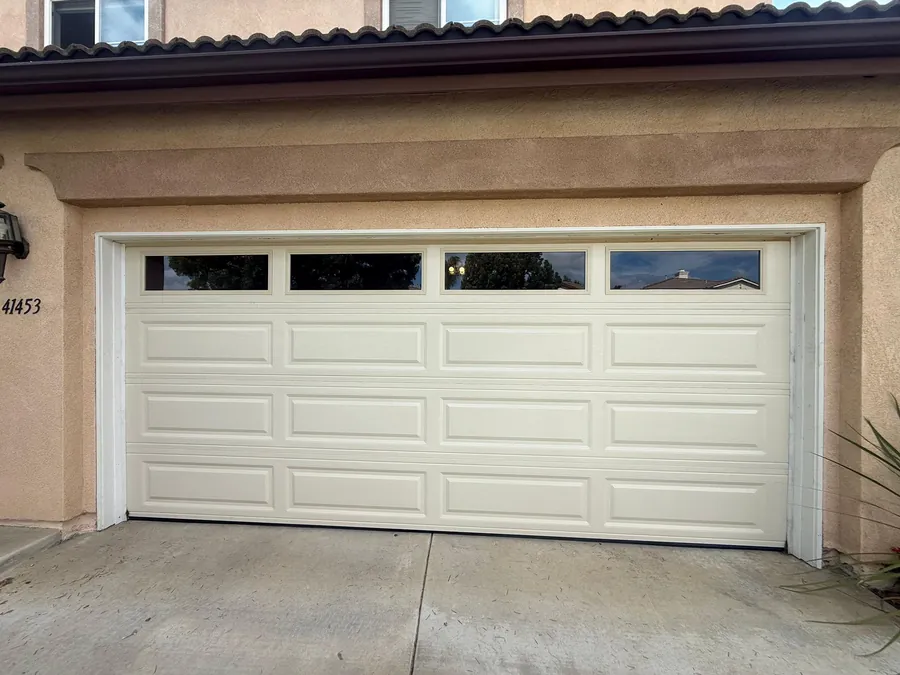 New garage door installed by Noah Garage Doors in San Diego