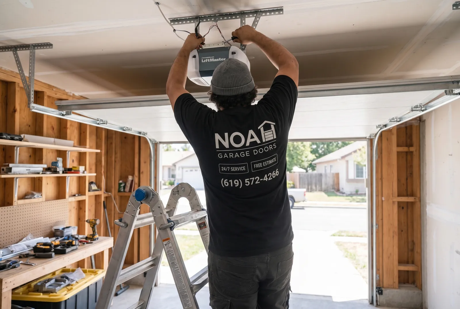 Garage Door Opener Replacement Cost in San Diego (2026)