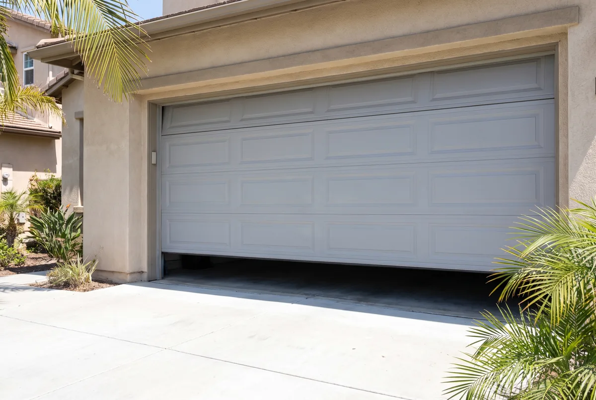 Garage Door Opens a Few Inches Then Stops: Causes and Fixes