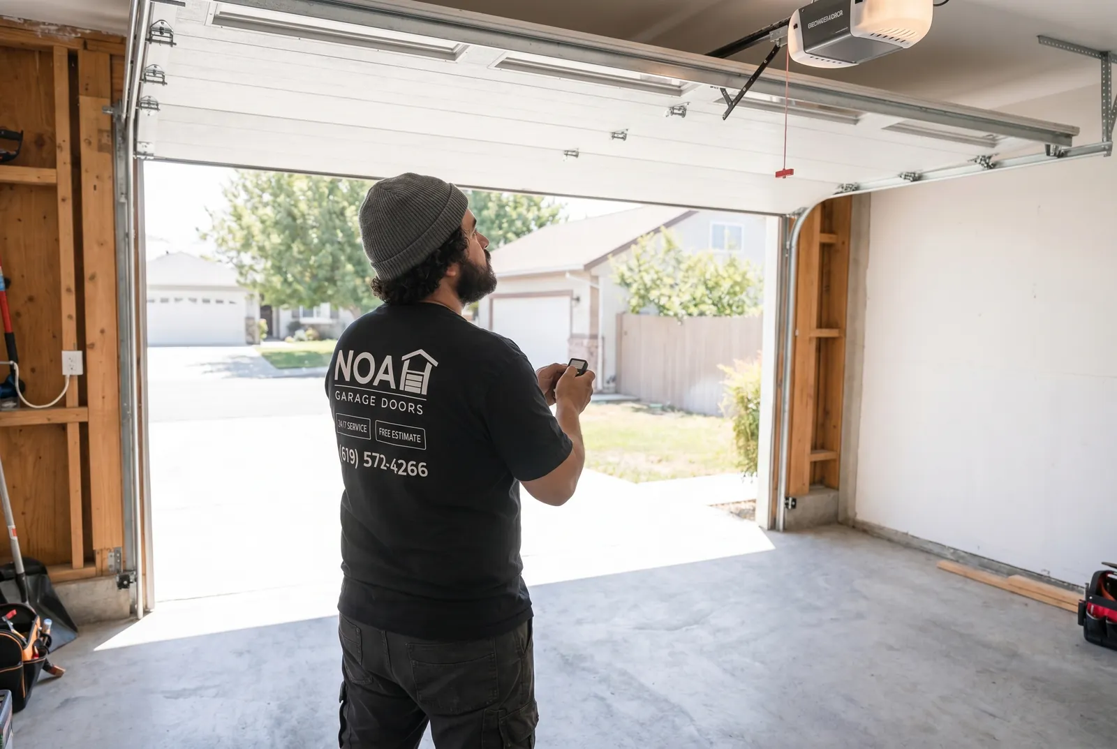 Garage door remote not working troubleshooting guide by Noah Garage Doors