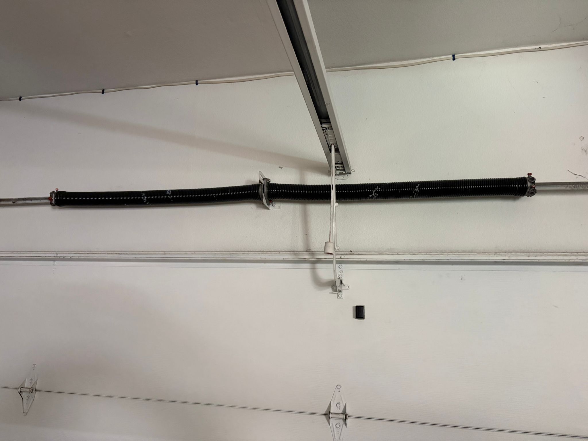 New springs installed on garage door