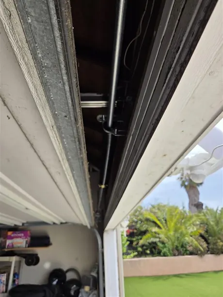 Garage door repair completed by Noah Garage Doors in San Diego
