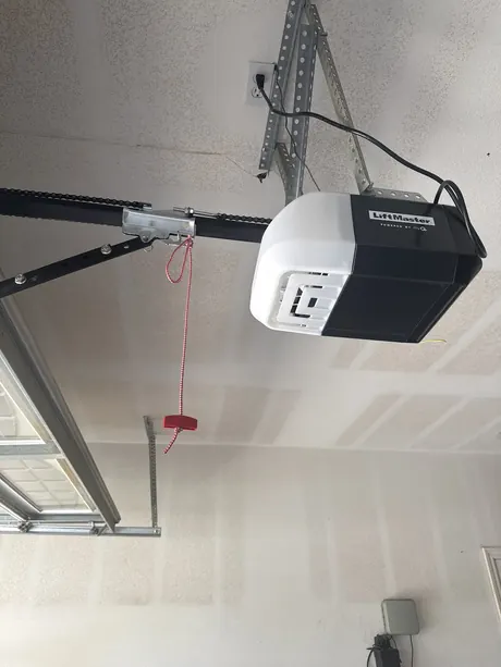 LiftMaster garage door opener installed in Chula Vista by Noah Garage Doors, customer photo from a 5-star Google review