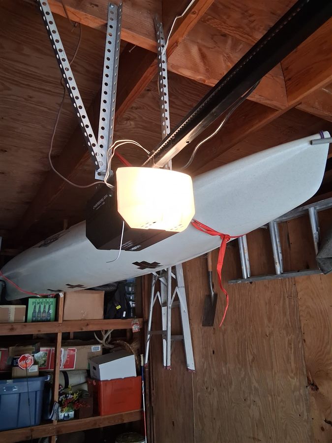 New garage door opener installed by Noah Garage Doors in San Diego