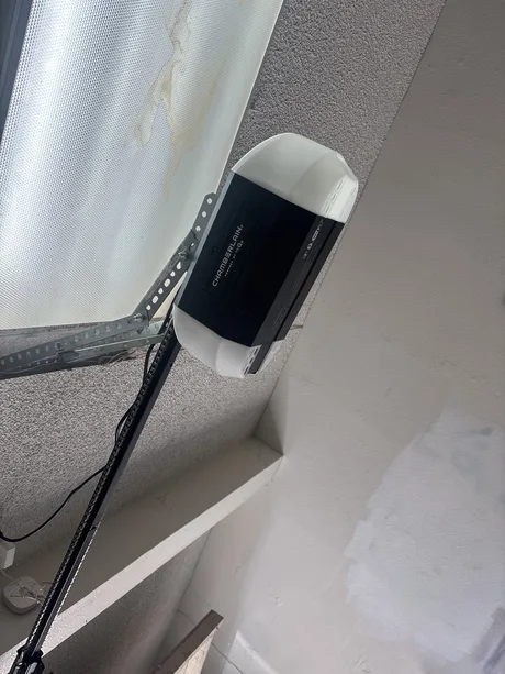Chamberlain garage door opener installed by Noah Garage Doors, customer photo from a 5-star Google review